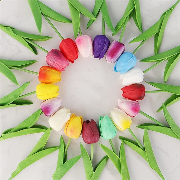 Kunstig tulipanblomst